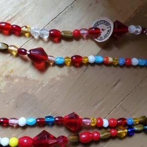 1960s Glass Mardi Gras Beads